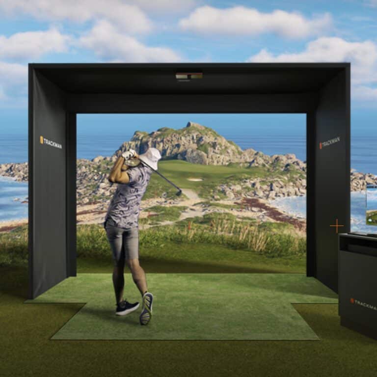 Golfer beim Nearest to the Pin Turnier