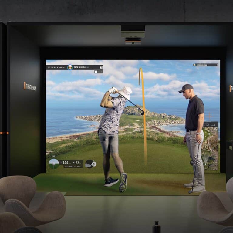 Golfer beim 2er Scramble Turnier